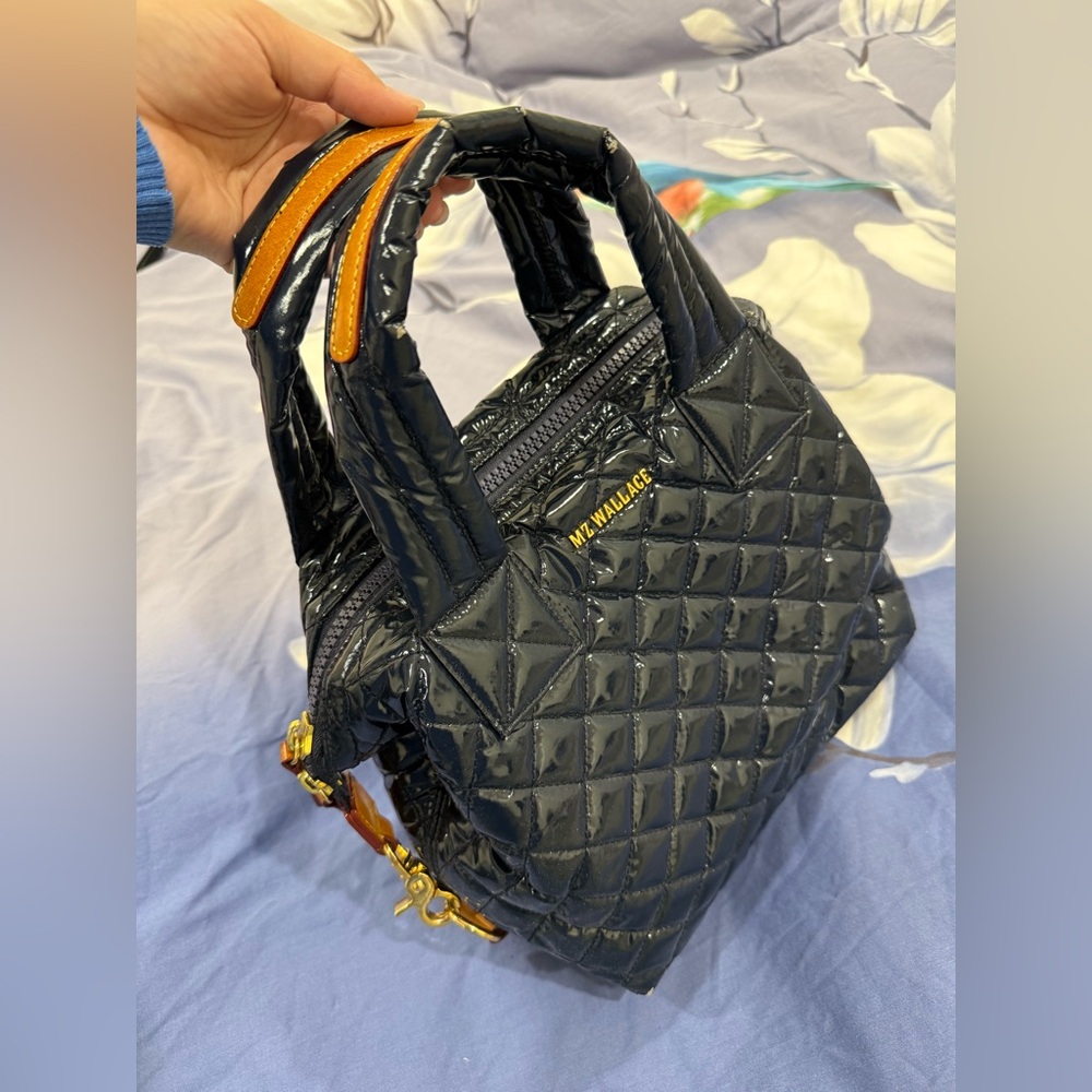 MZ Wallace Black Quilted Women's Bag